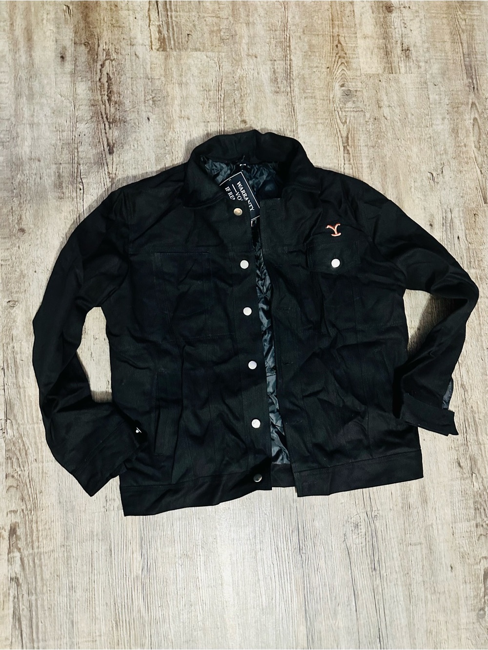 NWT FJackets Yellowstone Rip Wheeler Black Jacket Size L